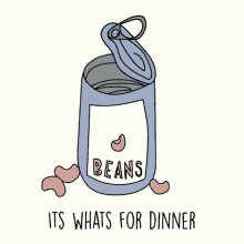 Beans Dinner GIF