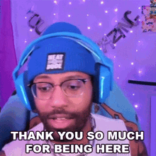 Thank You So Much For Being Here Blizzb3ar GIF - Thank You So Much For Being Here Blizzb3ar I Appreciate The Support GIFs