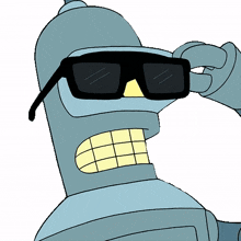 taking off sunglasses bender futurama excuse me what did you just say