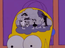 Cerveau GIF - Homer Simpson The Simpsons Brain GIFs