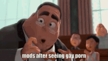 Aimless Mods Omega Mods After Seeing Gay Porn GIF - Aimless Mods Omega Mods After Seeing Gay Porn Bee Movie GIFs