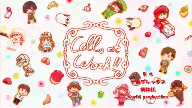 Hataraku Saibou !!  Work icon, Anime, Chibi