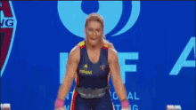 Weightlifting Lidia Valentin GIF - Weightlifting Lidia Valentin GIFs
