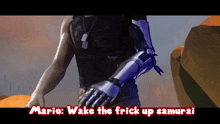 Mario Smg4 GIF - Mario Smg4 Wake The Fuck Up Samurai GIFs