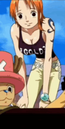 One Piece Nami GIF - One Piece Nami Bounce GIFs