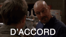 Accord Daccord GIF - Accord Daccord Breaking Bad GIFs