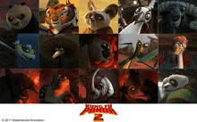 Kung Fu Panda 2 Kung Fu Panda 2 Character Cast Roster GIF