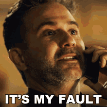 Its My Fault Father Chuck GIF - Its My Fault Father Chuck Blood And Treasure GIFs
