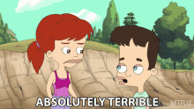 Absolutely Terrible Jessi Glaser GIF - Absolutely Terrible Jessi Glaser Nick Birch GIFs