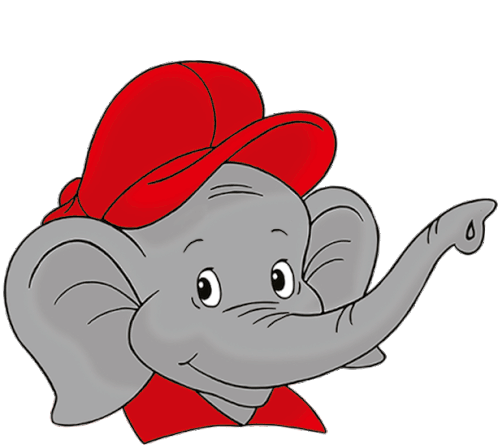 Elephant Benjamin Sticker