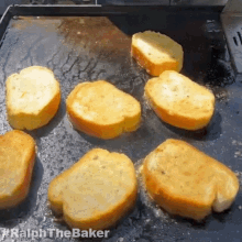 Cooking Bread Ralphthebaker GIF - Cooking Bread Ralphthebaker Fried Bread GIFs