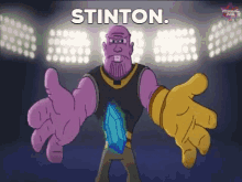 Stinton Thanos GIF - Stinton Thanos Mr Stinton GIFs