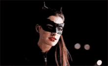 Anne Hathaway Catwoman GIF - Anne Hathaway Catwoman Sigh GIFs