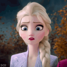 Elsa Frozen2 Lip Bite GIF - Elsa Frozen2 Lip Bite Elsa Lip GIFs