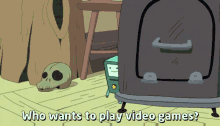 Who Wants To Play Video Games? GIF - Adventure Time Bmo Who Wants To Play Video Games GIFs