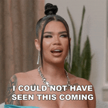 I Could Not Have Seen This Coming Basketball Wives Orlando GIF - I Could Not Have Seen This Coming Basketball Wives Orlando I Was Not Expecting That GIFs