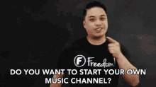 Do You Want To Start Your Own Music Channel Youtube Channel GIF - Do You Want To Start Your Own Music Channel Music Channel Youtube Channel GIFs