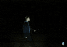 a drawing of a person walking across a striped surface