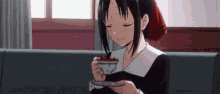 Kaguya Shinomiya Tea GIF - Kaguya Shinomiya Tea Anime GIFs