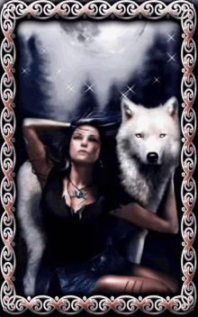 Wolf Lady GIF - Wolf Lady Night GIFs