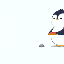 Tripping Pudgy Penguins GIF