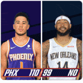 Phoenix Suns (110) Vs. New Orleans Pelicans (99) Post Game GIF