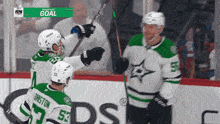 a hockey player with the number 53 on his back