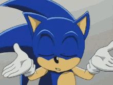 Shrug Idk GIF - Shrug Idk Sonic GIFs