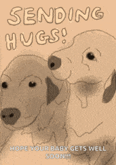 Sending Hugs Dogs GIF - Sending Hugs Dogs Beautiful Dogs GIFs