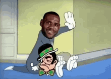 Le Bron Spank GIF