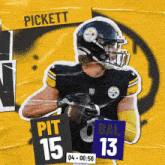 Baltimore Ravens (13) Vs. Pittsburgh Steelers (15) Fourth Quarter GIF - Nfl National Football League Football League GIFs