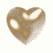 heart good gold goldheart glitter