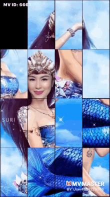 Kisses Delavin Mermaid GIF - Kisses Delavin Mermaid Edit GIFs
