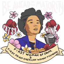 patsy mink first woman of color first asian american woc women of color
