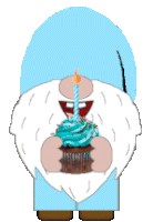 Gnome Birthday Traditions Around The World Sticker - Gnome Birthday Traditions Around The World Stickers