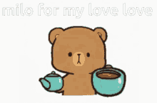 Bear Coffee GIF - Bear Coffee GIFs