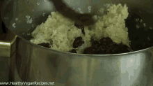 Chocolatey Vegan Breakfast Quinoa GIF - Breakfast Vegan Cooking GIFs
