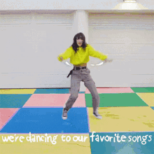 Were Dancing To Our Favorite Song Best Song Ever GIF