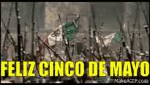 Batalla De Puebla Y Alentando Al Ejercito GIF - Ignacio Zaragoza Batalla De Puebla Cinco De Mayo GIFs