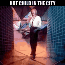 hot child in the city nick gilder running wild and looking pretty 70s music