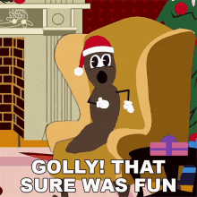 Golly That Sure Was Fun Mr Hanky GIF - Golly That Sure Was Fun Mr Hanky South Park GIFs