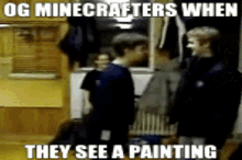 Minecraft Painting Painting GIF - Minecraft Painting Painting Minecraft GIFs
