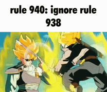 Rule Rule 940 GIF - Rule Rule 940 Dragon Ball GIFs