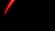 a red and white light beam is moving in the dark