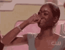 Antm Crying GIF - Antm Crying Fist Pump GIFs