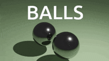 balls blender 3d render m1lkshakes