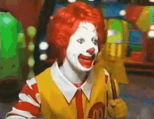 Ronald Mcdonald GIF - Ronald Mc Donald Clown GIFs