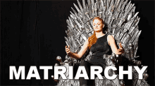 Queen Matriarchy GIF - Queen Matriarchy Sophie Turner GIFs