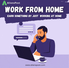 Alienspost Work Fromhome GIF - Alienspost Work Fromhome Employment Agency GIFs