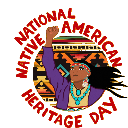 National Native American Heritage Day Native People Sticker - National Native American Heritage Day Native American Native People Stickers